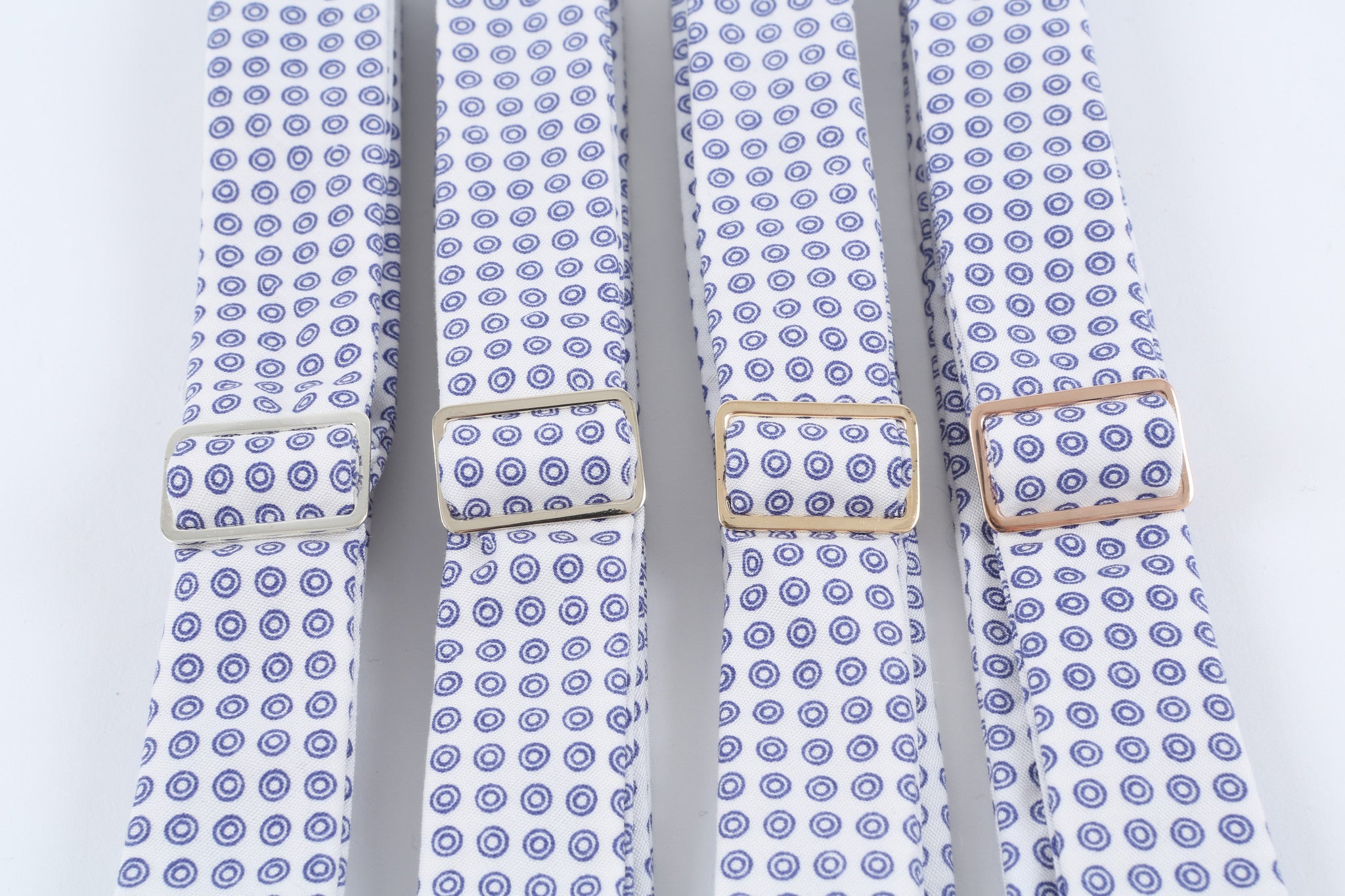 Purple Print Bow Tie