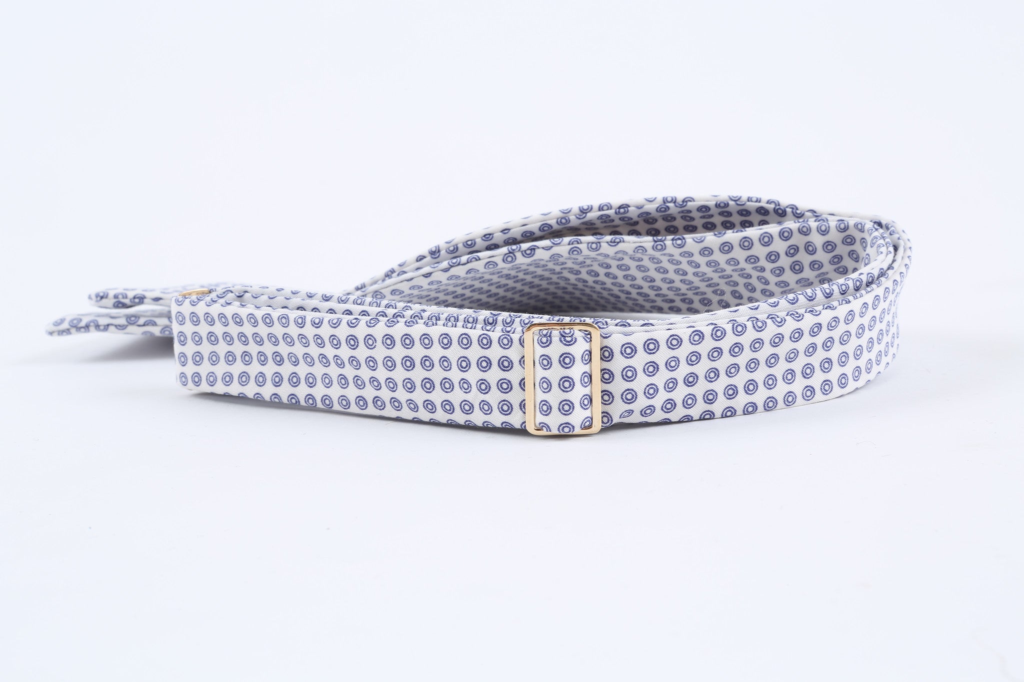 Purple Print Bow Tie