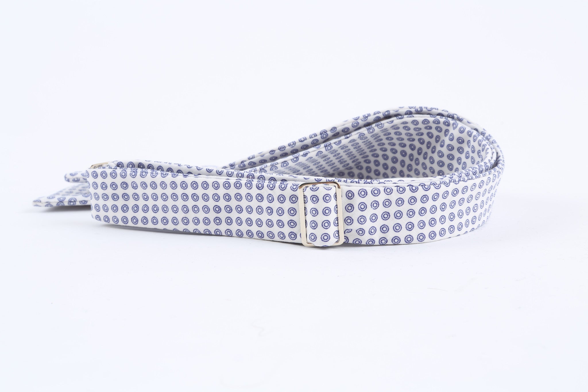 Purple Print Bow Tie