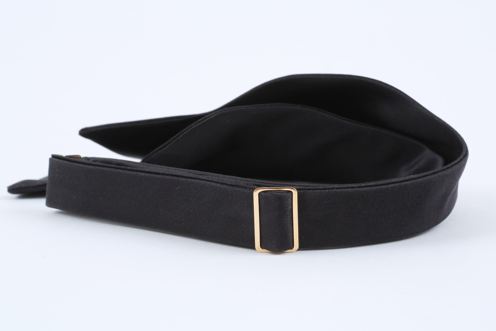 Black Silk Bow Tie