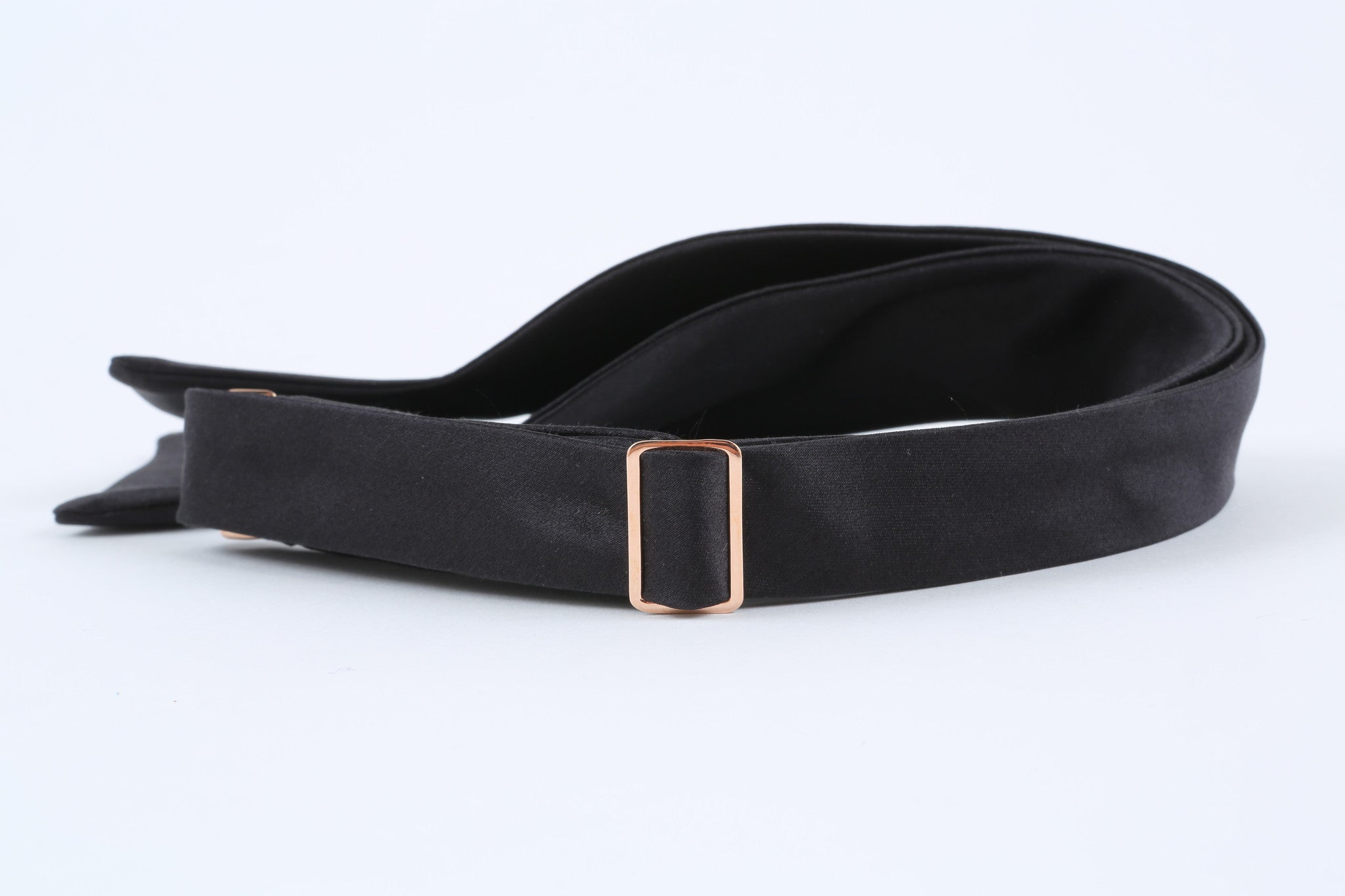 Black Silk Bow Tie