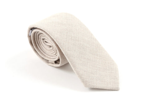 Tan Skinny Tie