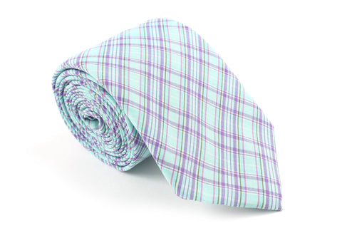 Plaid Skinny Tie