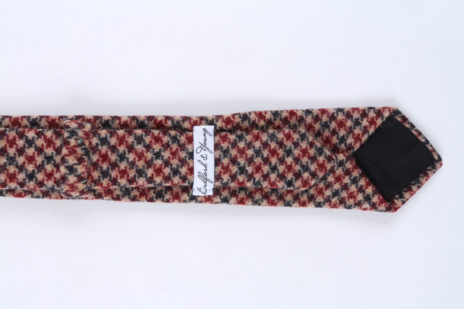 Houndstooth Skinny Tie
