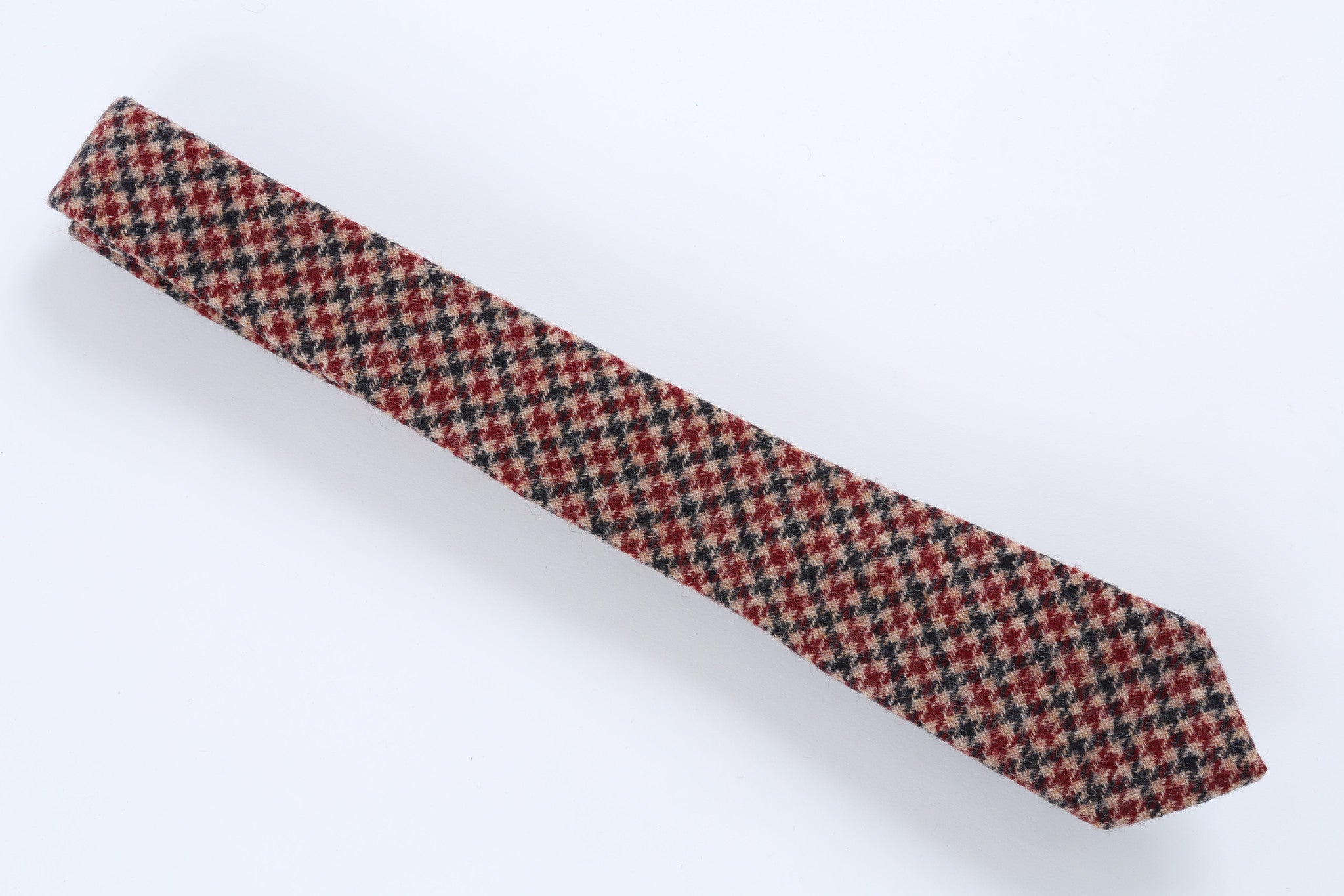 Houndstooth Skinny Tie