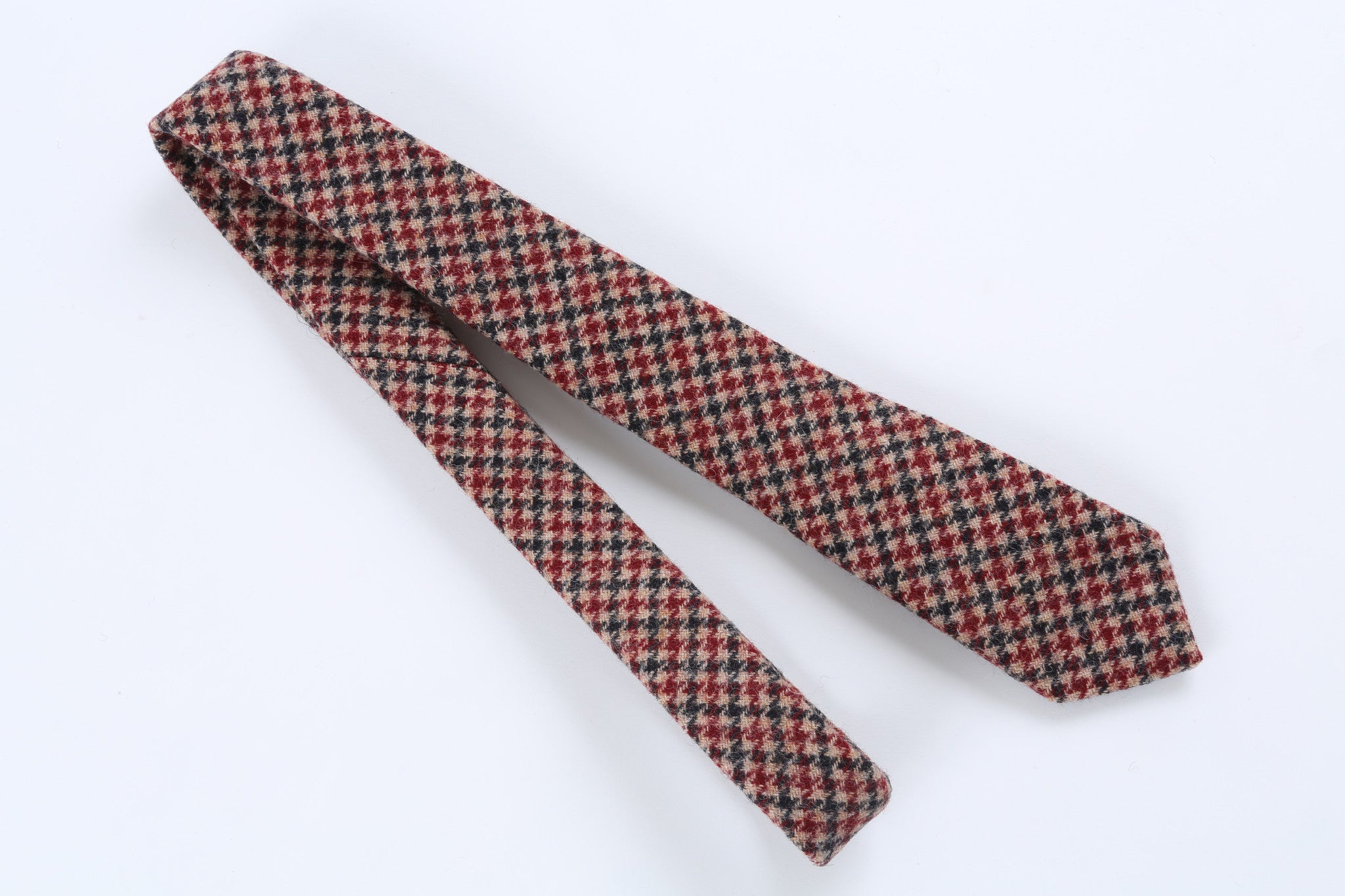 Houndstooth Skinny Tie
