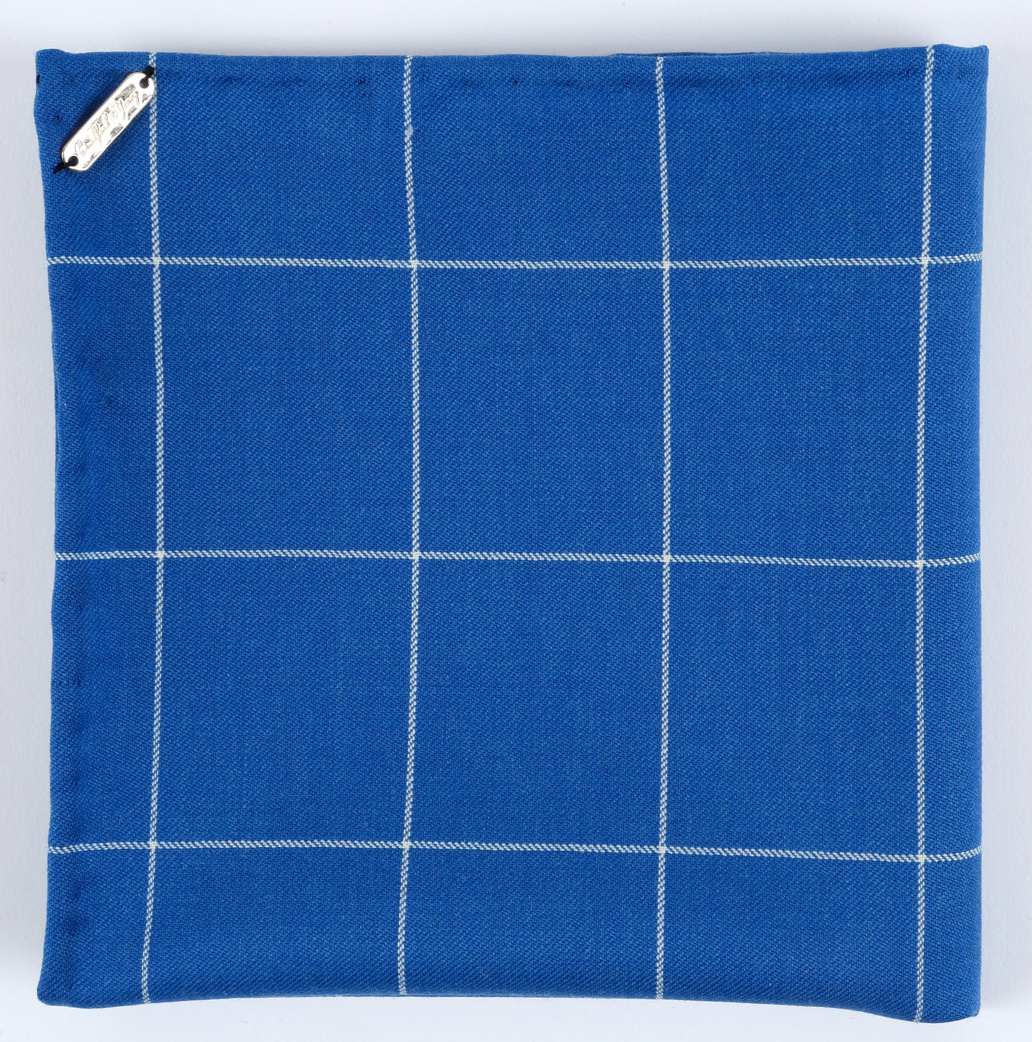 Hand Rolled Window Pane Pocket Square