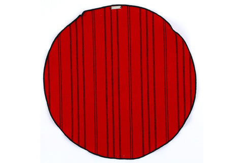 Purl Edge Stripe Pocket Round