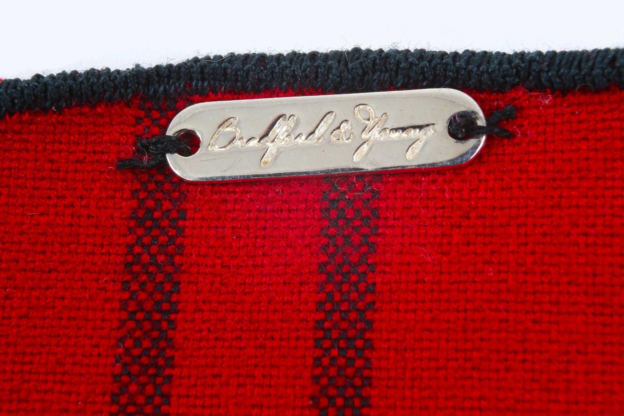 Purl Edge Stripe Pocket Round
